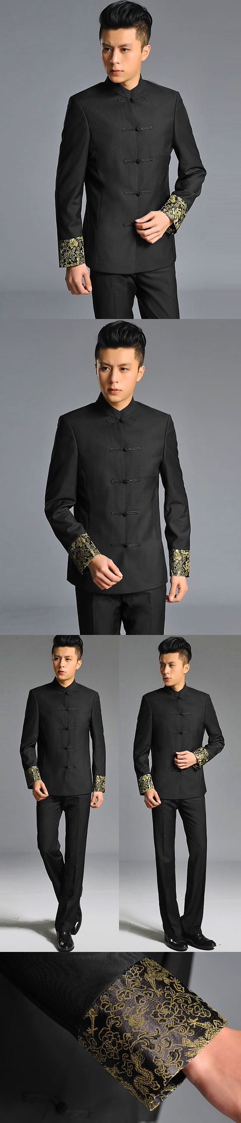 Modernised Snug Fit Mao Suit (RM)