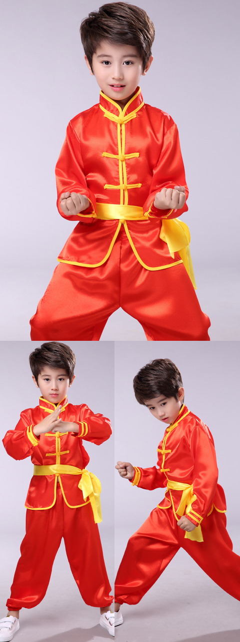 Kid's Kung Fu Uniform with Sash (RM)