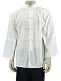 Mandarin Collar Cotton Long-sleeve Underwear (CM)