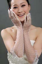 Women Gloves (White)