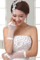 Women Gloves (White)