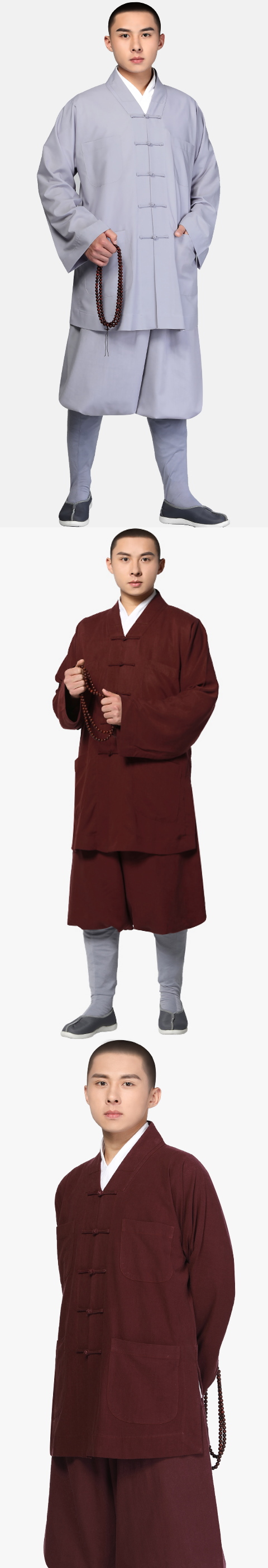 Shaolin Buddhist Top with Pants - Duangua (CM)