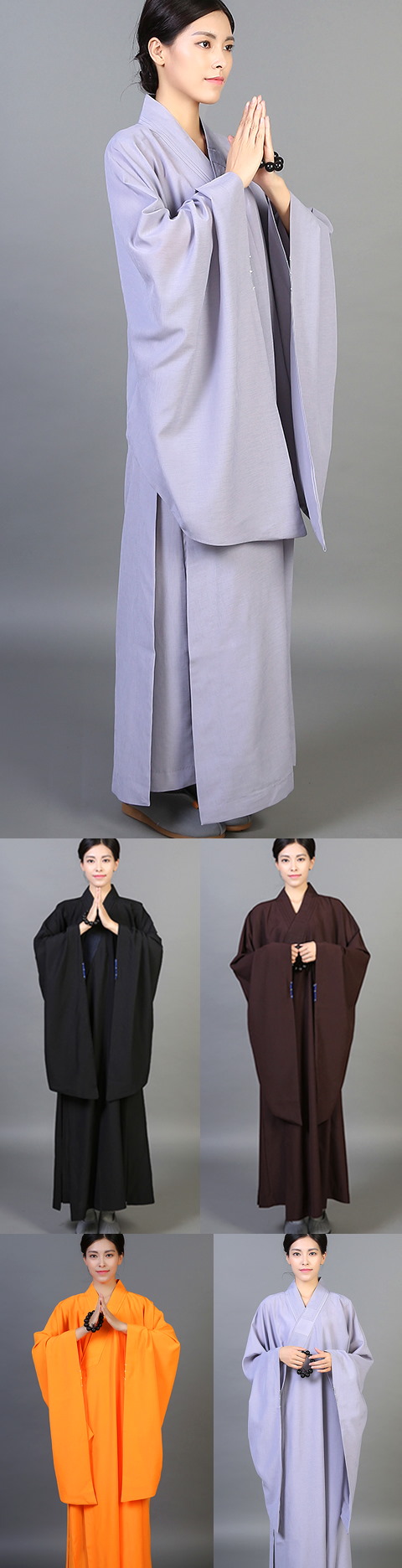 Shaolin Buddhist Long Robe - Haiqing (CM)