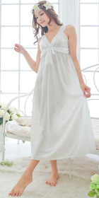 Silky Long Slip Dress Sleepwear (RM)