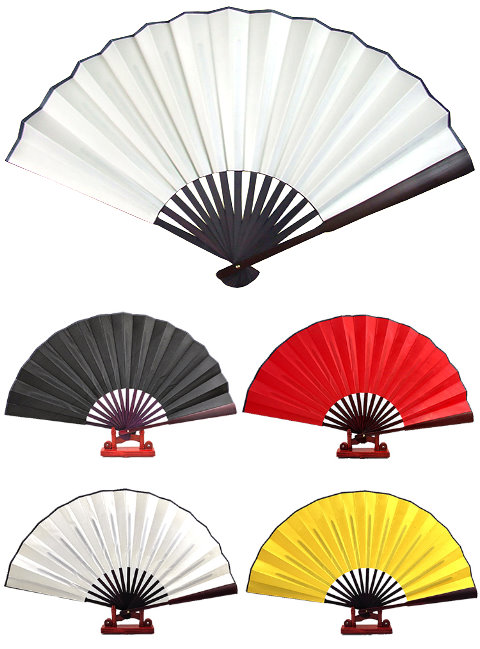 Plain Folding Fan (Double-side)