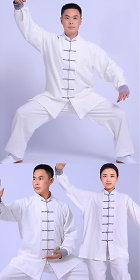 Professional Long-sleeve Linen Taichi Kungfu Uniform (RM)