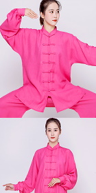 Professional Long-sleeve Linen Taichi Kungfu Uniform (RM)