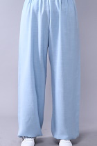 Professional Taichi Kungfu Pants - Cotton/Linen - Sky Blue (RM)