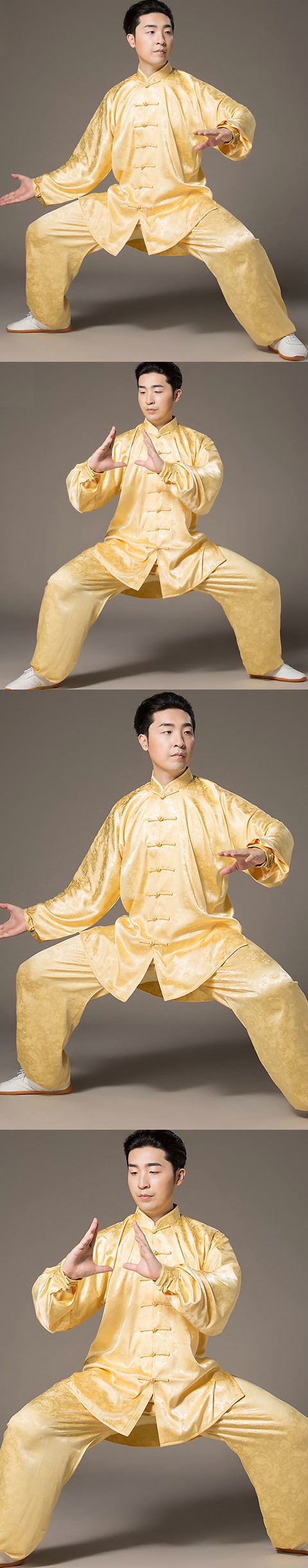 Professional Dragon Jacquard Taichi Kungfu Uniform with Pants (RM)