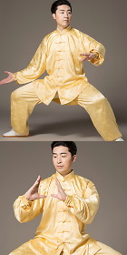 Professional Dragon Jacquard Taichi Kungfu Uniform with Pants (RM)