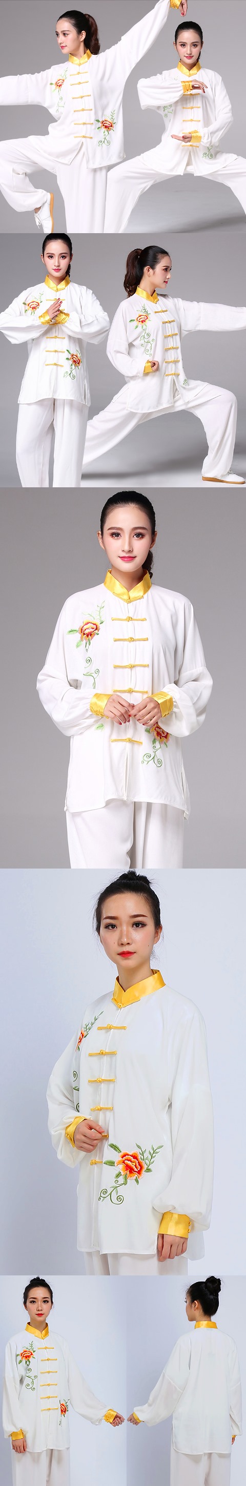 Professional Embroidery Taichi Kungfu Uniform with Pants (RM)