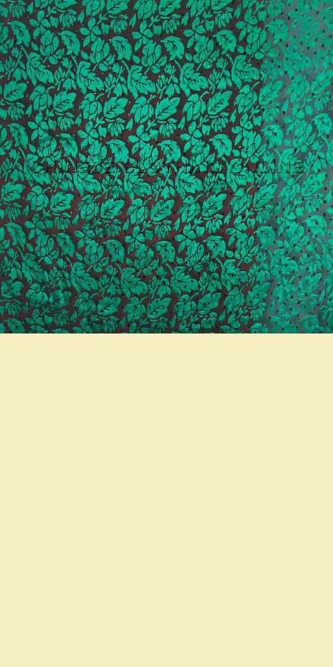 Fabric - See-through Embroidery Velvet Gauze (Green)