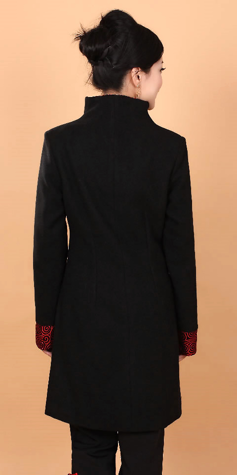 Mandarin Wool Coat (CM)