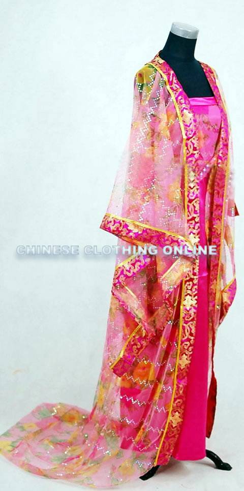 Tang Dynasty Concubine Hanfu (Multicolor)