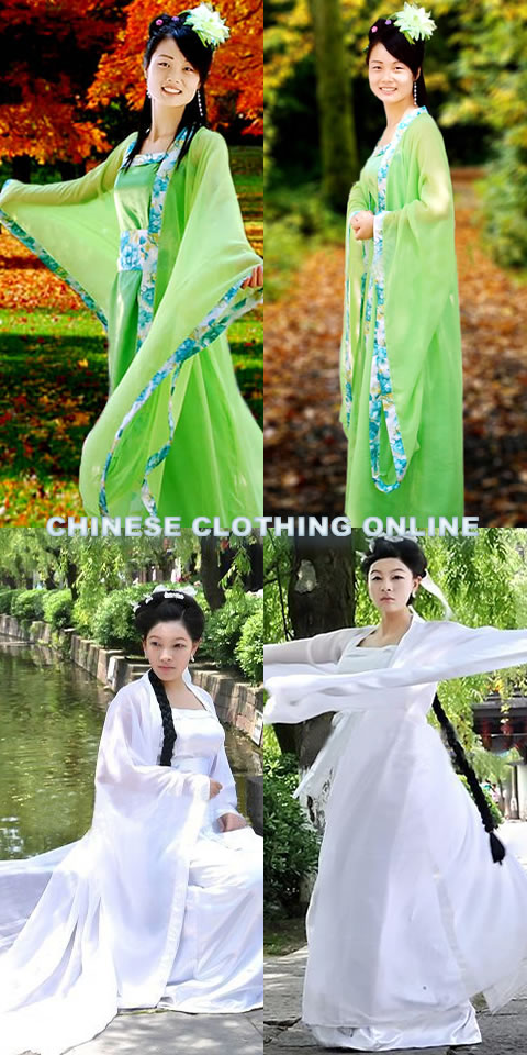 Tang Style Hanfu (Multicolor)