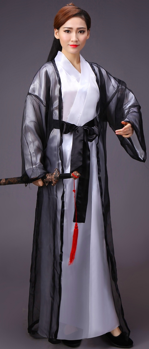 Chivalrous-woman Hanfu w/ Outer Robe (RM)