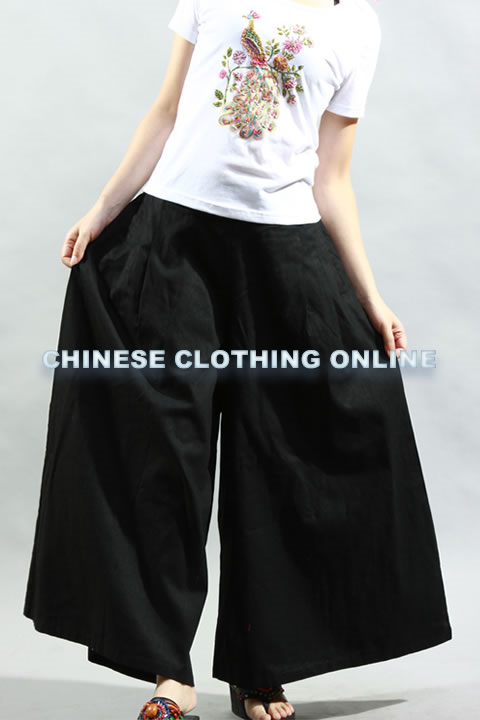 Ethnic Baggy Skirt Pants (CM)