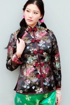 Long-sleeve Mandarin Wadded Jacket (CM)