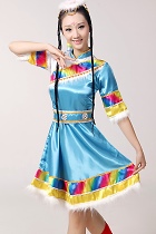 Chinese Ethnic Dancing Costume - Zang Zu (Tibetan)