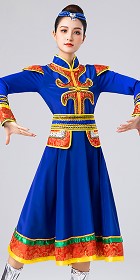 Chinese Ethnic Dancing Costume - Menggu Zu (Mongolian)