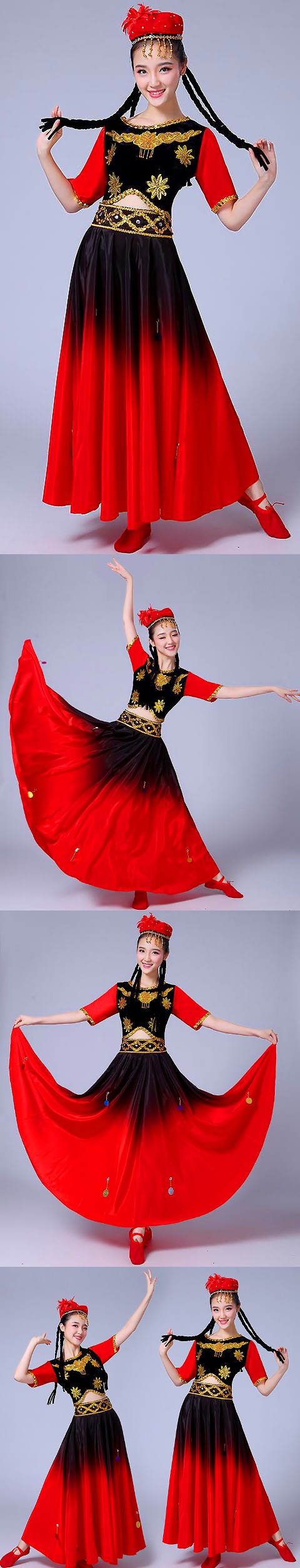 中國民族舞蹈服-維吾爾族