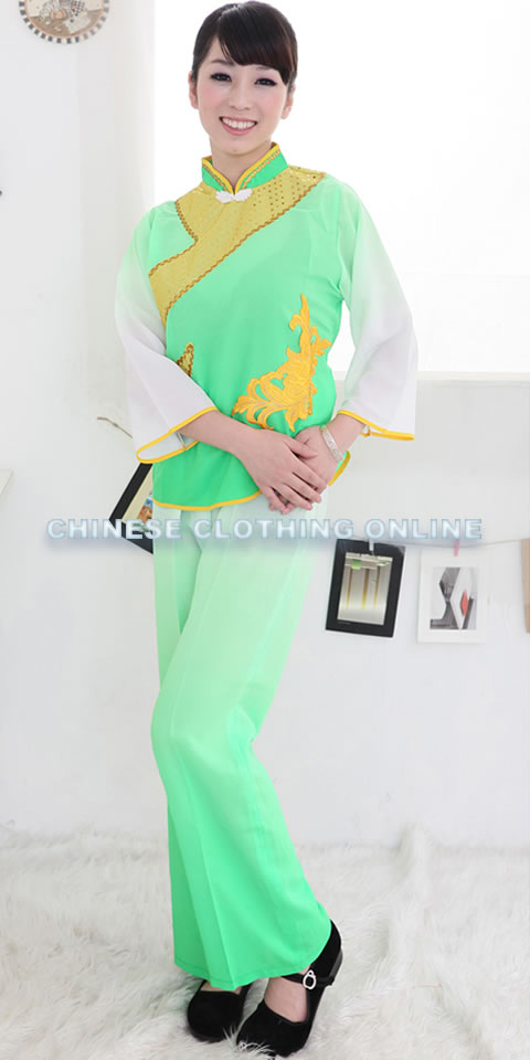 Chinese Ethnic Dancing Costume - Han Zu