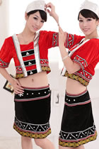 Chinese Ethnic Dancing Costume - Wa Zu