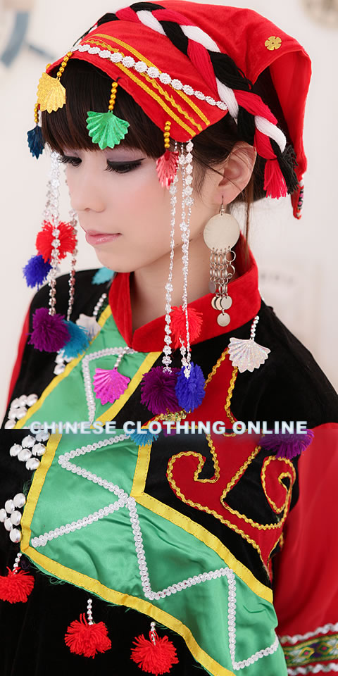 中國民族舞蹈服-雲南彝族