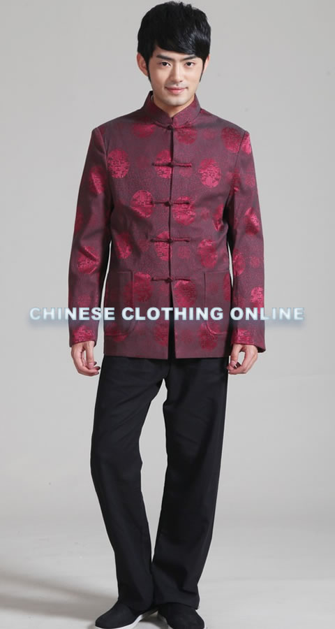 Mandarin Brocade Fabric Jacket (RM)