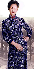 Long-sleeve Long-length Cheongsam (CM)