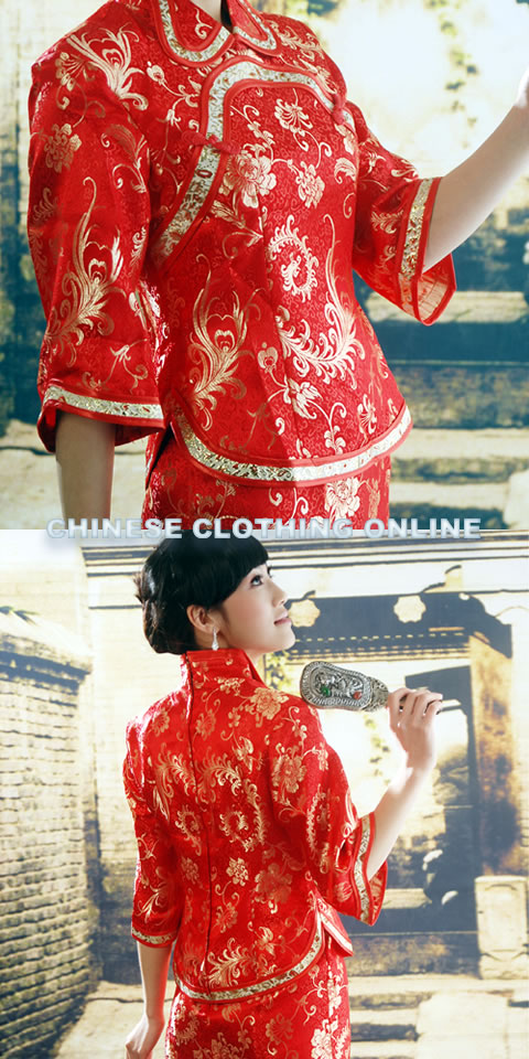 3/4-sleeve Long-length Fengxian Qungua (RM)