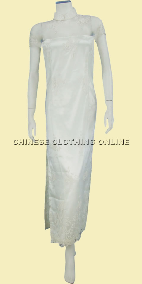 Cup-sleeve Long-length Cheongsam (CM)