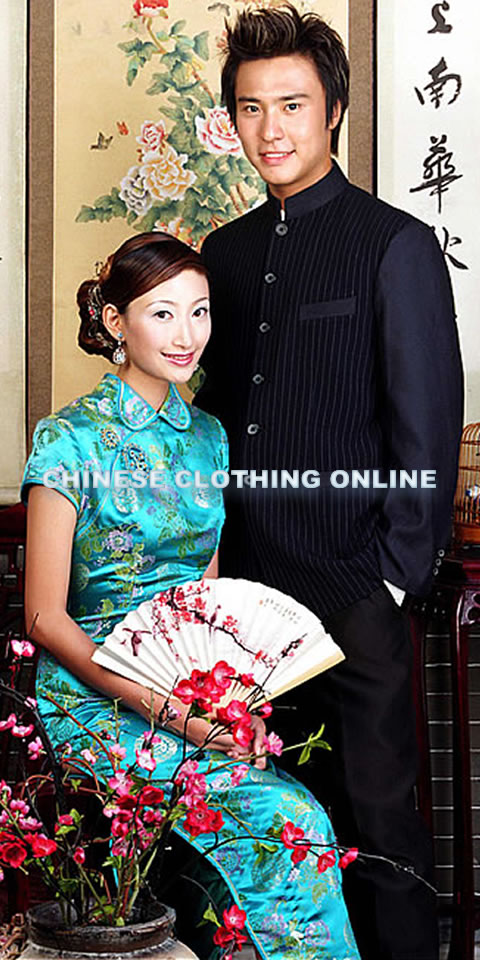 Short-sleeve Long-length Cheongsam (CM)