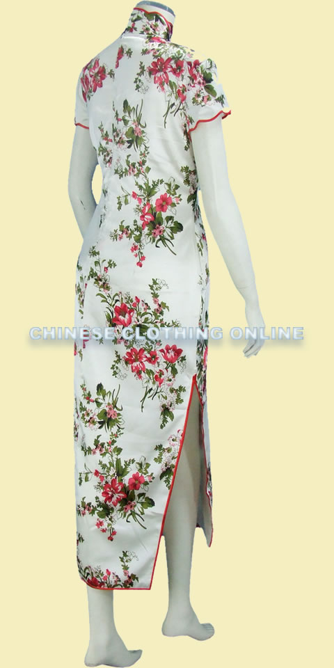 Cup-sleeve Long-length Cheongsam (CM)