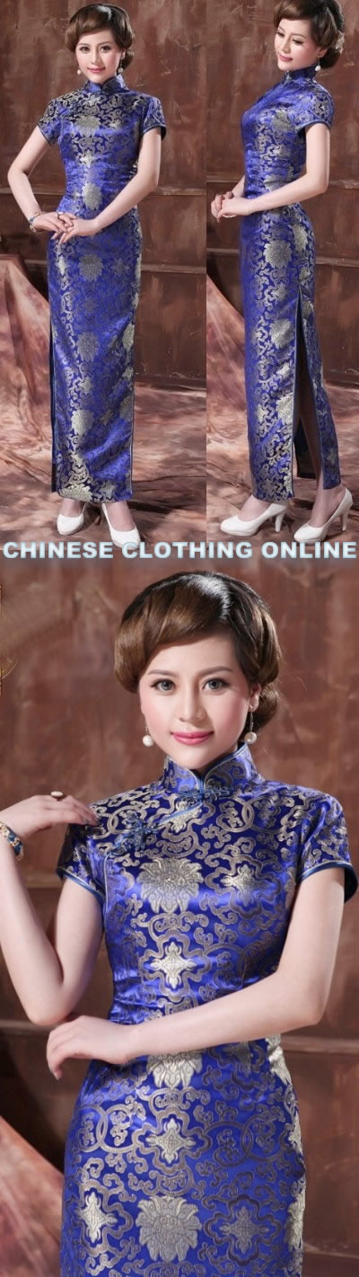 Short-sleeve Long-length Cheongsam (CM)