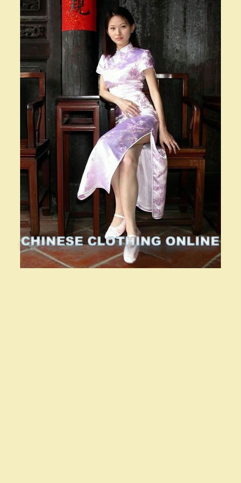 Short-sleeve Long-length Cheongsam (CM)