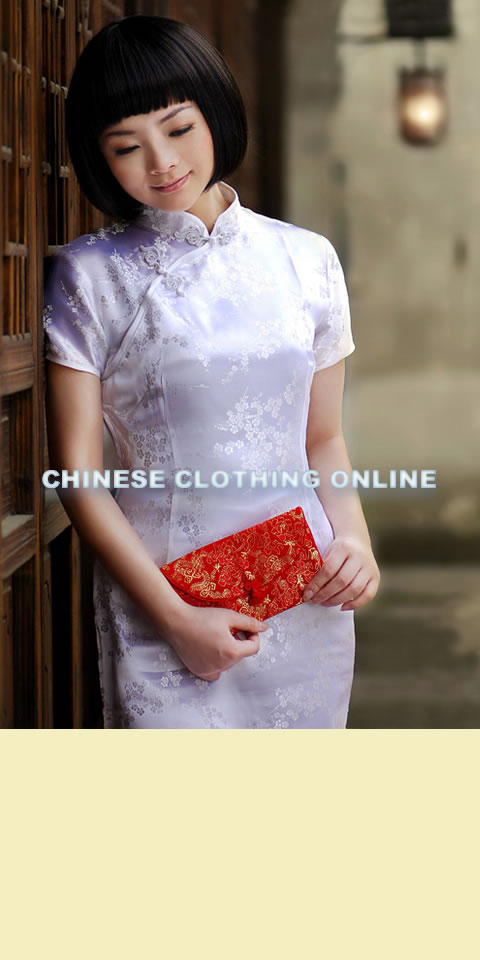 Short-sleeve Long-length Cheongsam (CM)