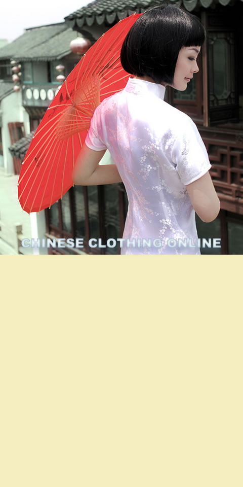 Short-sleeve Long-length Cheongsam (CM)