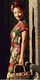 Short-sleeve Long-length Cheongsam (CM)