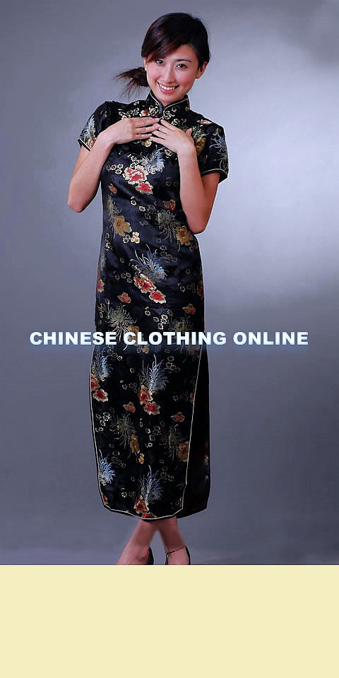 Short-sleeve Long-length Cheongsam (CM)