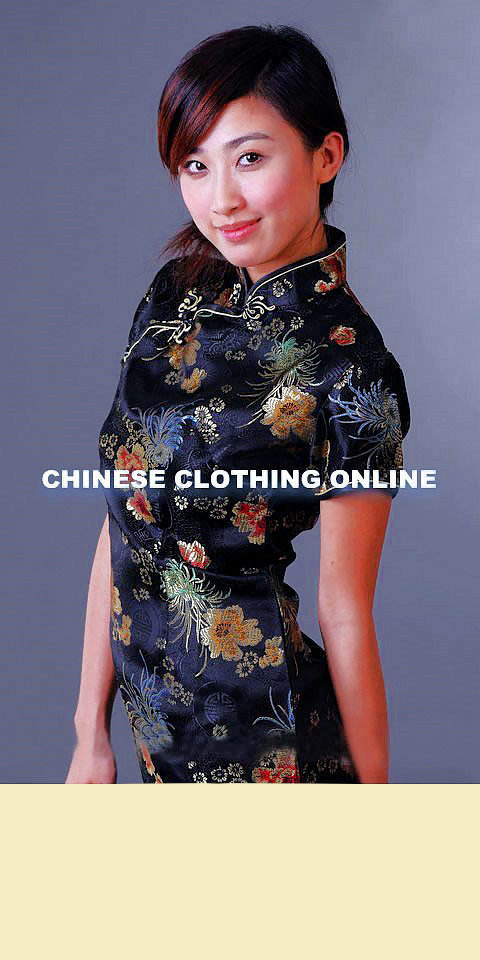 Short-sleeve Long-length Cheongsam (CM)