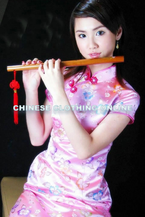 Short-sleeve Long-length Cheongsam (CM)