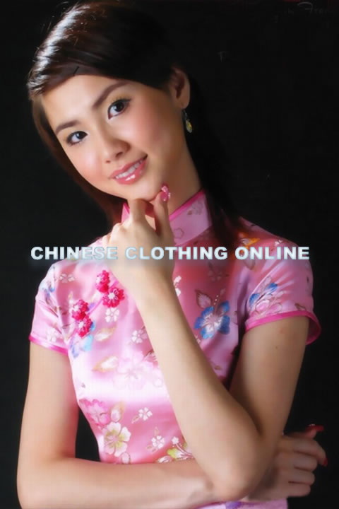 Short-sleeve Long-length Cheongsam (CM)