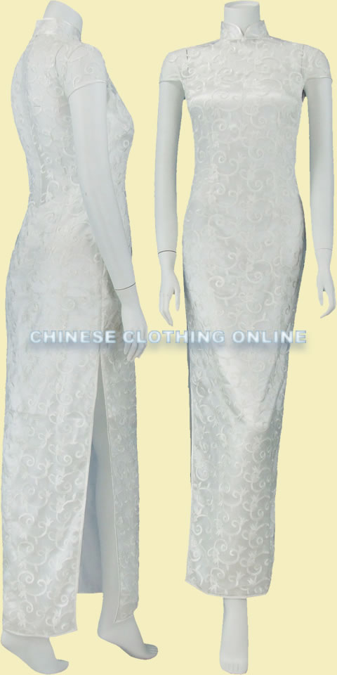 Short-sleeve Long-length Cheongsam (CM)