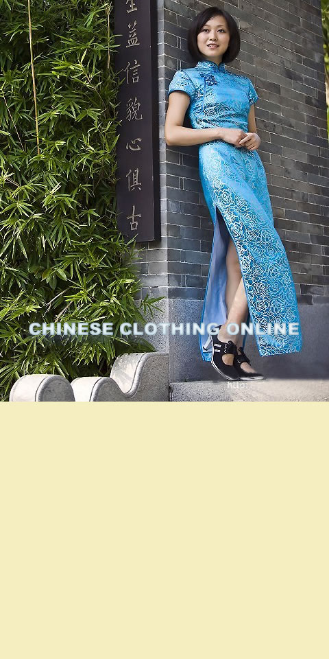 Short-sleeve Long-length Cheongsam (CM)