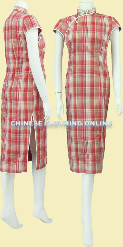 Cup-sleeve Long-length Cheongsam (CM)