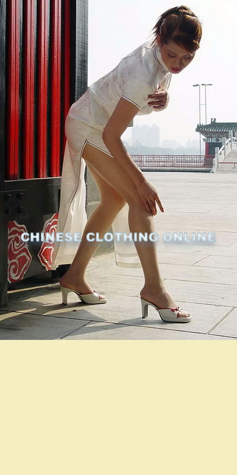 Short-sleeve Long-length Cheongsam (CM)