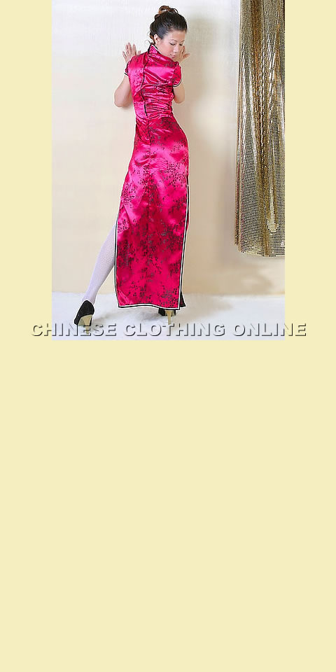 Short-sleeve Long-length Cheongsam (CM)