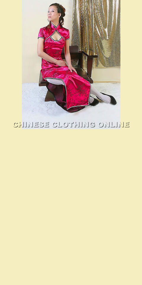 Short-sleeve Long-length Cheongsam (CM)