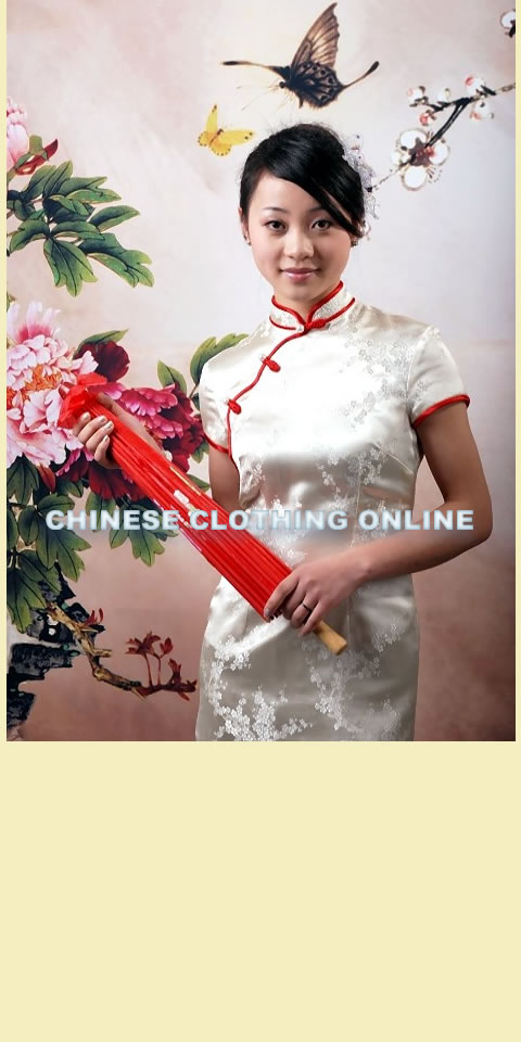 Short-sleeve Long-length Cheongsam (CM)